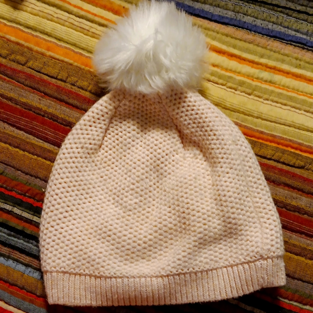 Girls Pom Beanie